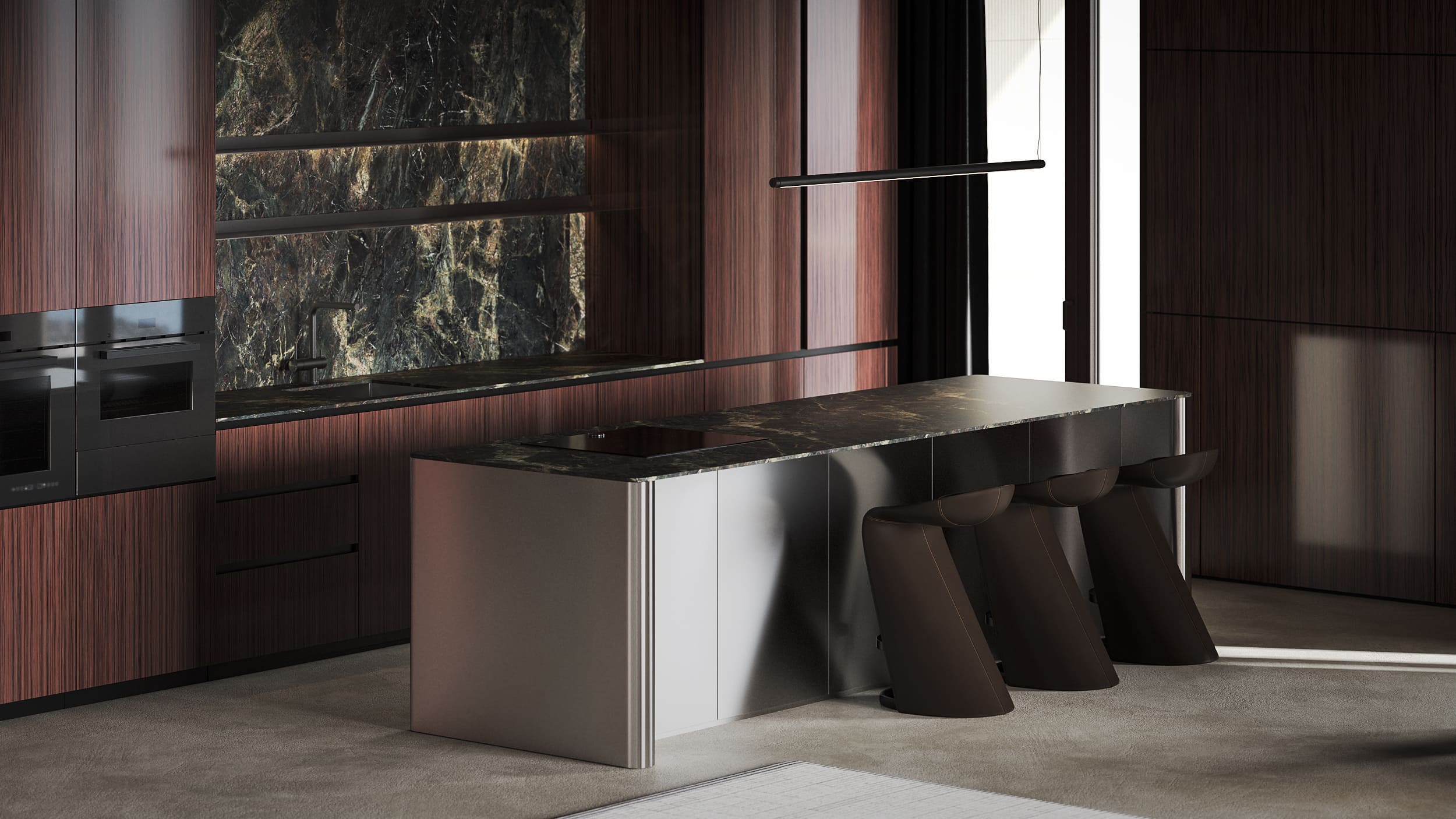Kitchens, built-in furniture